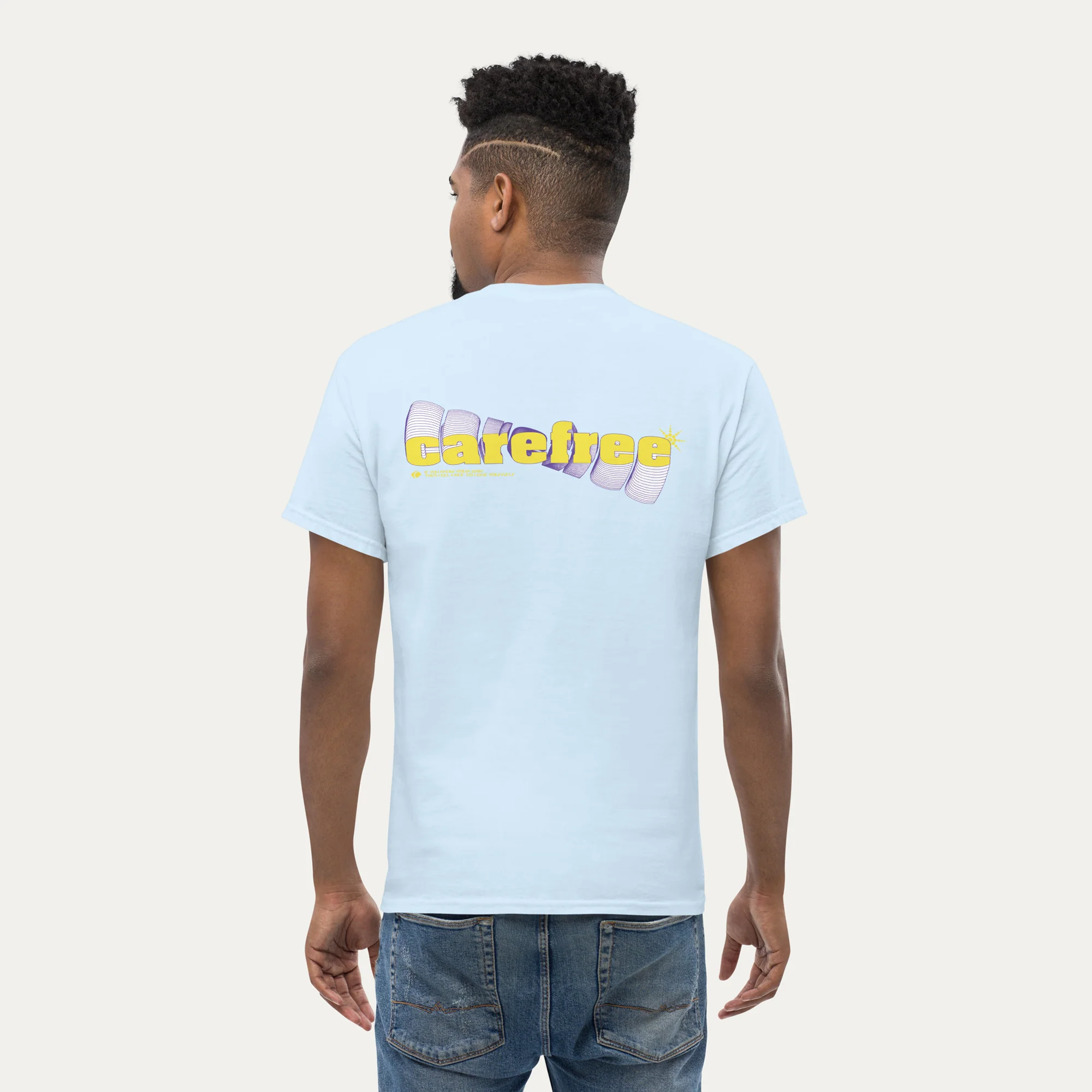 Carefree Graphic Tee - Image 4