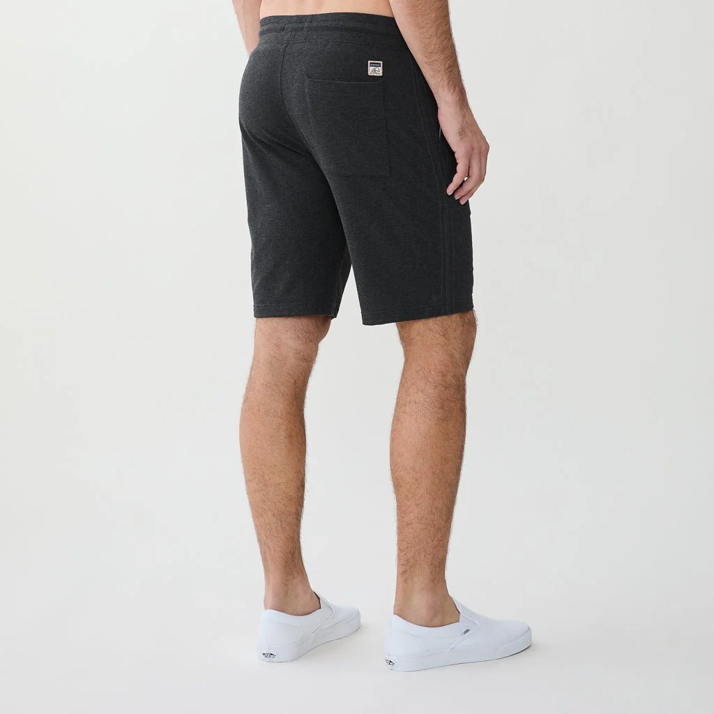 Chuck Brushback Fleece Short - Charcoal Heather - Image 3