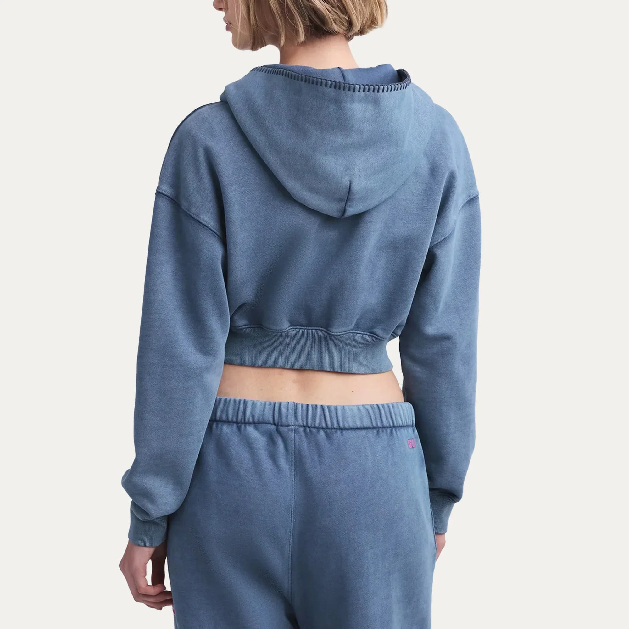 Gap x MadHappy Full Zip Cropped Mad Hoodie - Image 3