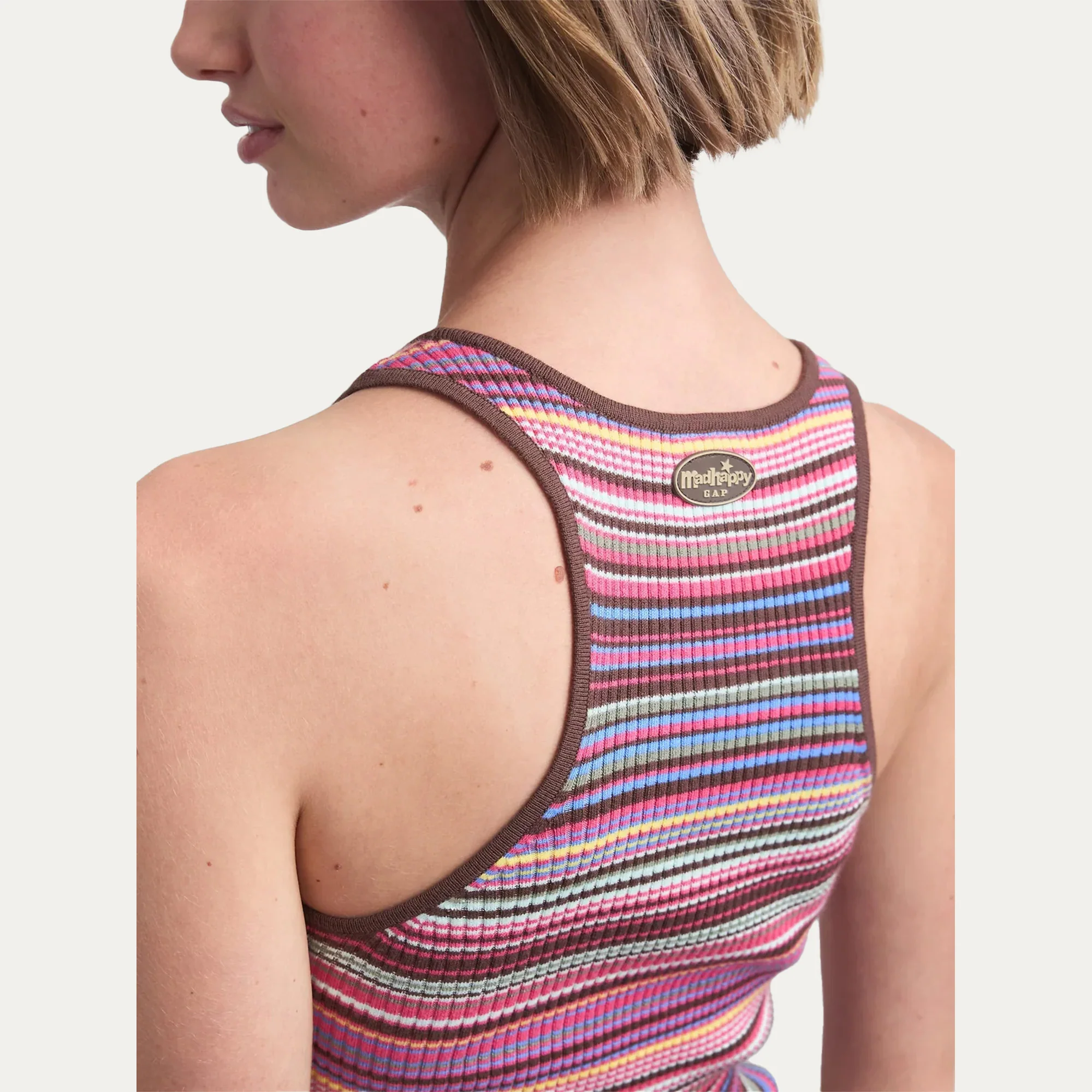 Gap x MadHappy Stripe Sweater Tank - Image 3