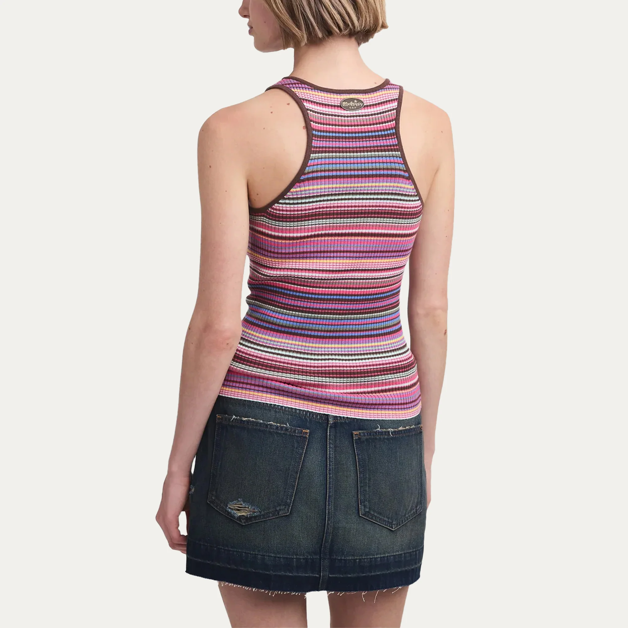 Gap x MadHappy Stripe Sweater Tank - Image 4