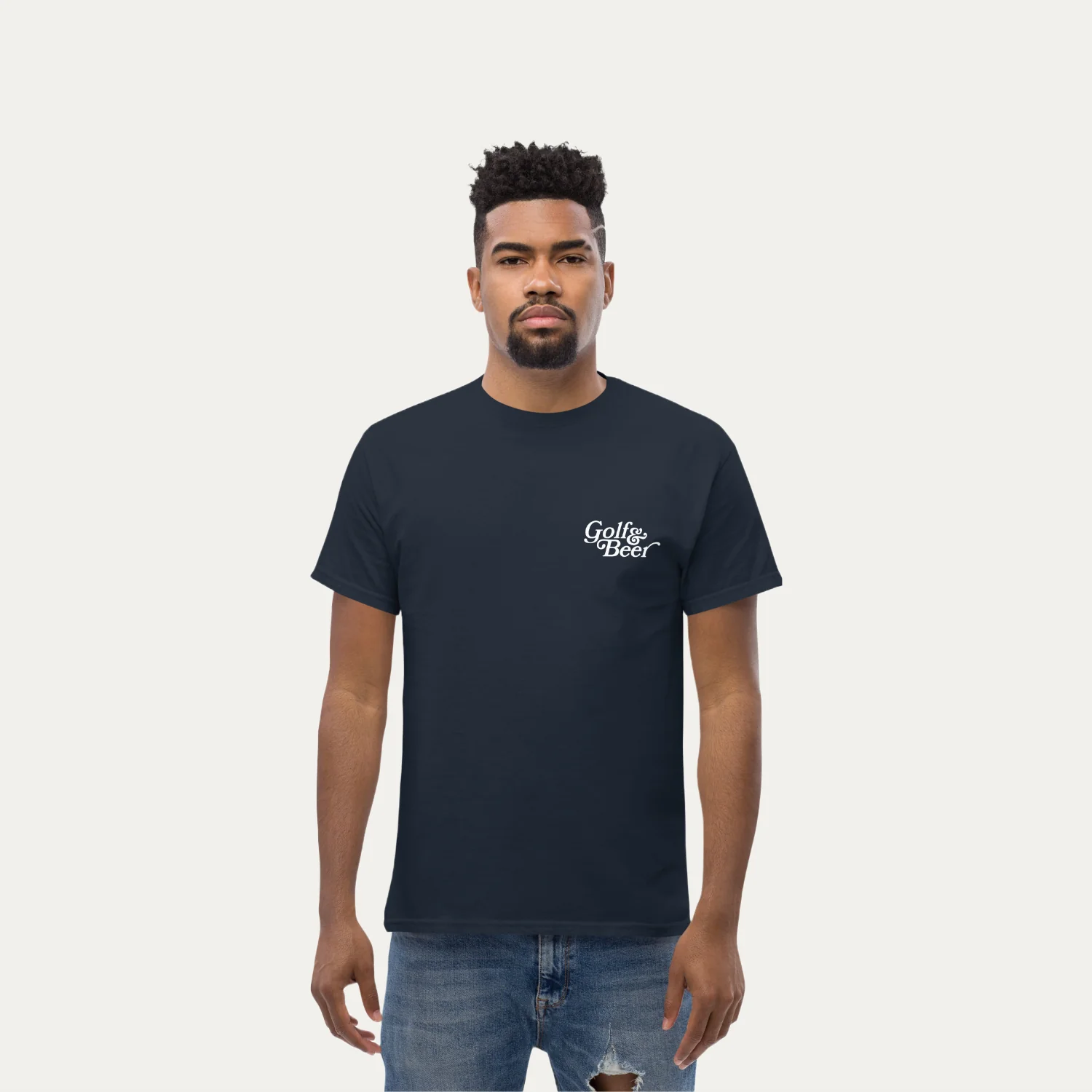 Golf & Beer Graphic Tee - Image 2