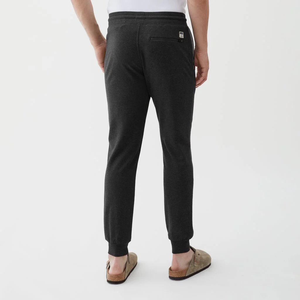 Jack Brushback Fleece Jogger - Charcoal Heather - Image 3