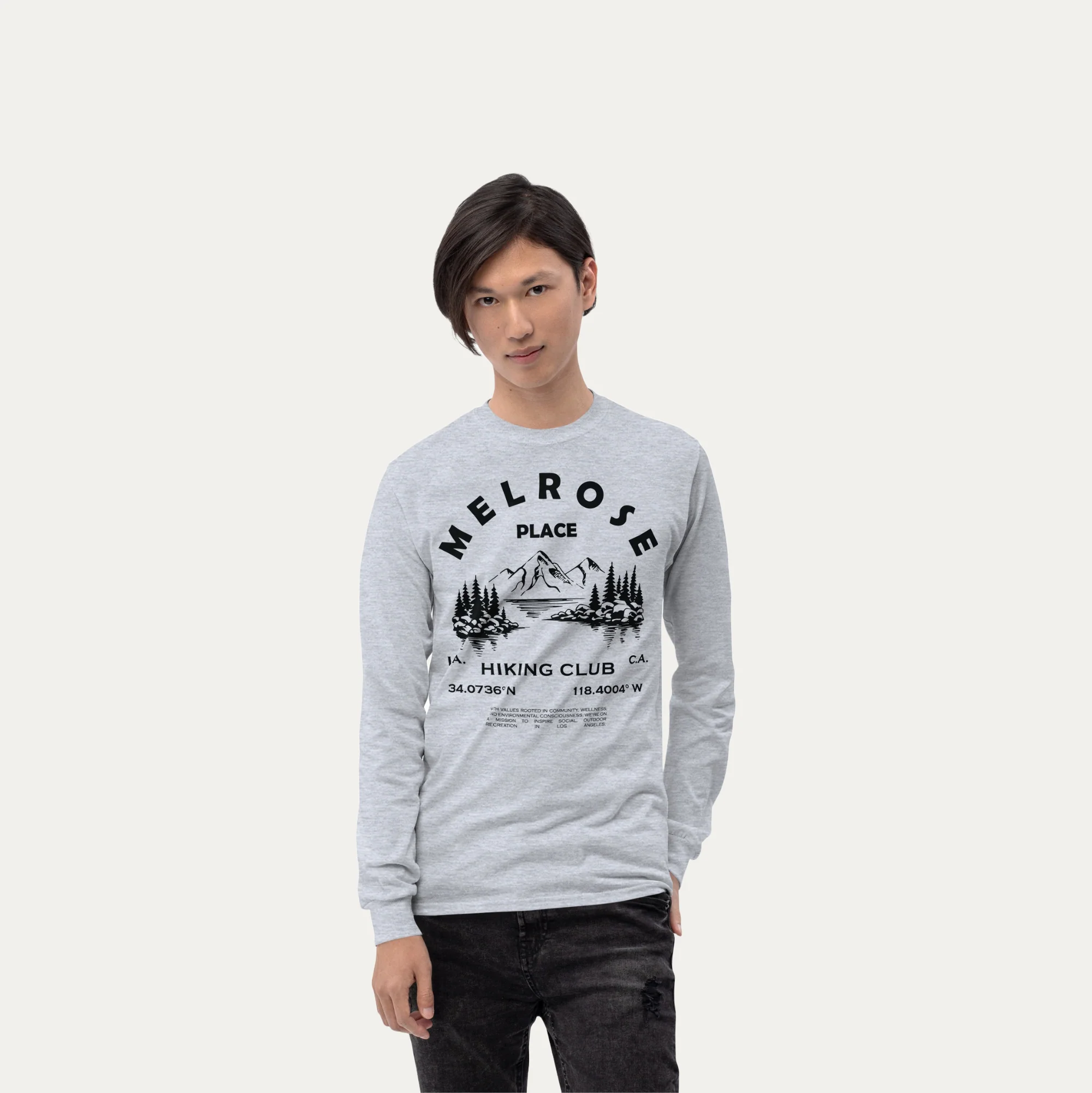 Melrose Place Hiking Graphic Long Sleeve - Image 2