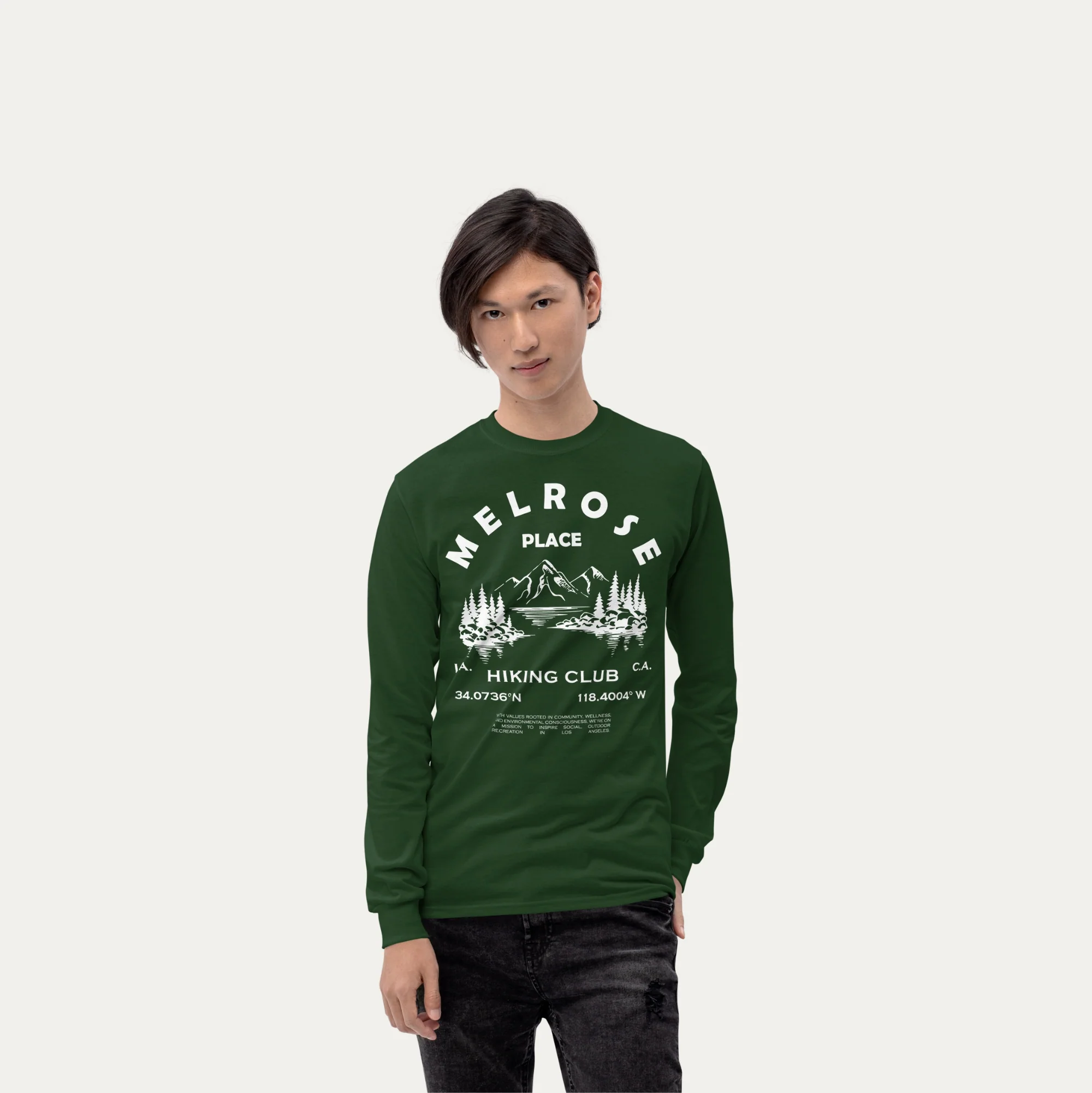 Melrose Place Hiking Graphic Long Sleeve - Image 2