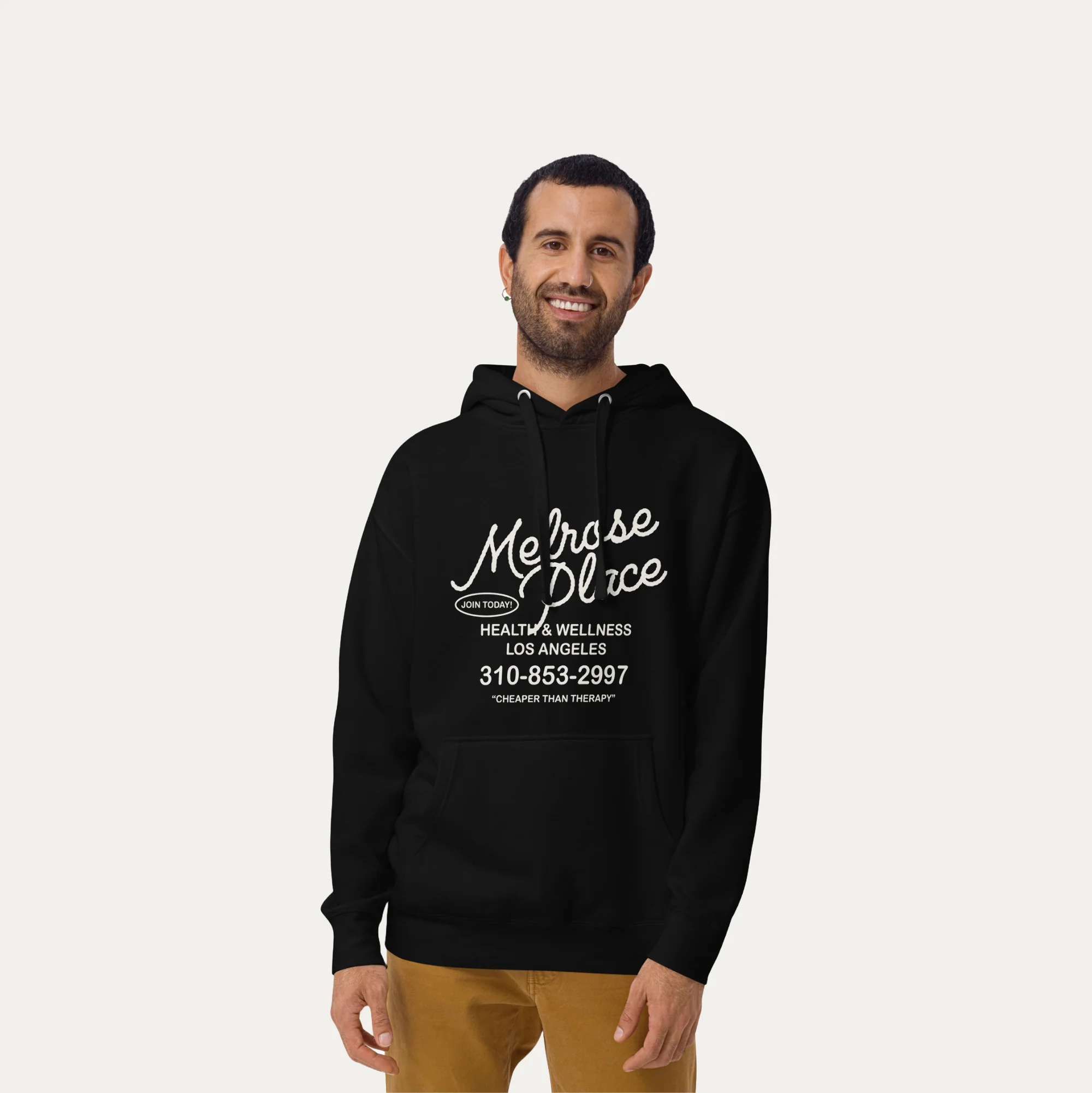 Melrose Place Wellness Graphic Hoodie - Image 2