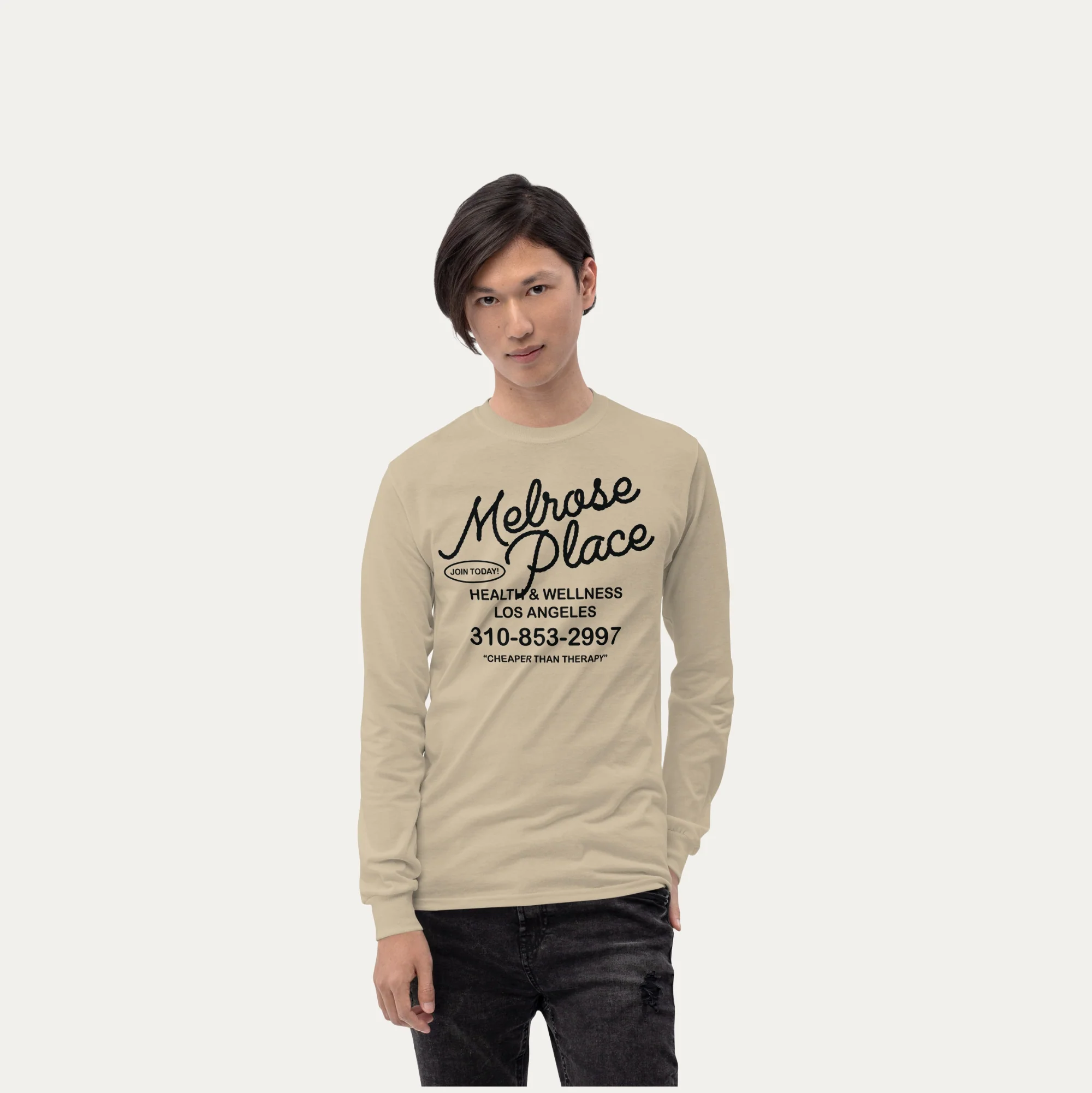 Melrose Place Wellness Graphic Long Sleeve - Image 2
