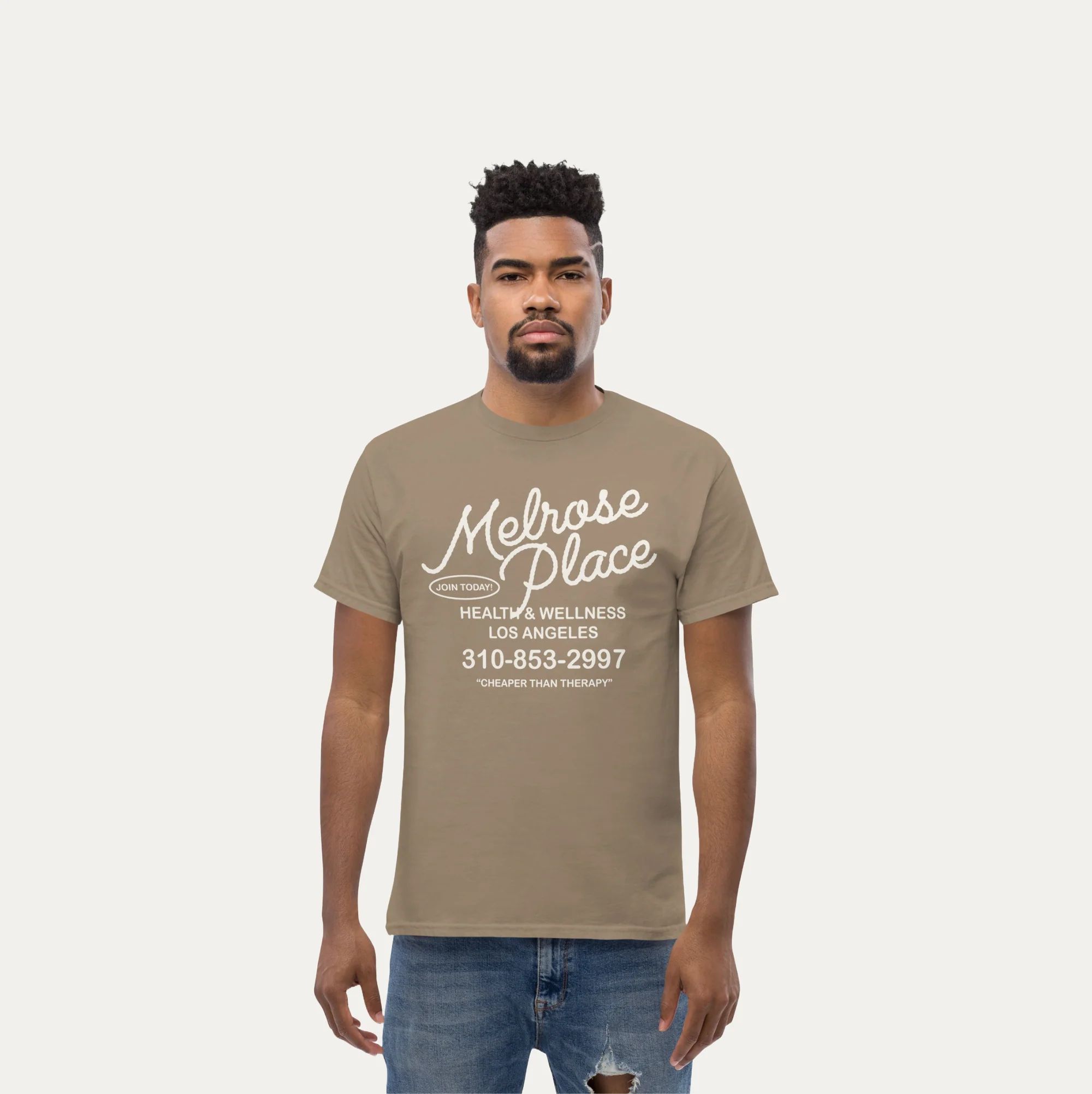 Melrose Place Wellness Graphic Tee - Image 2