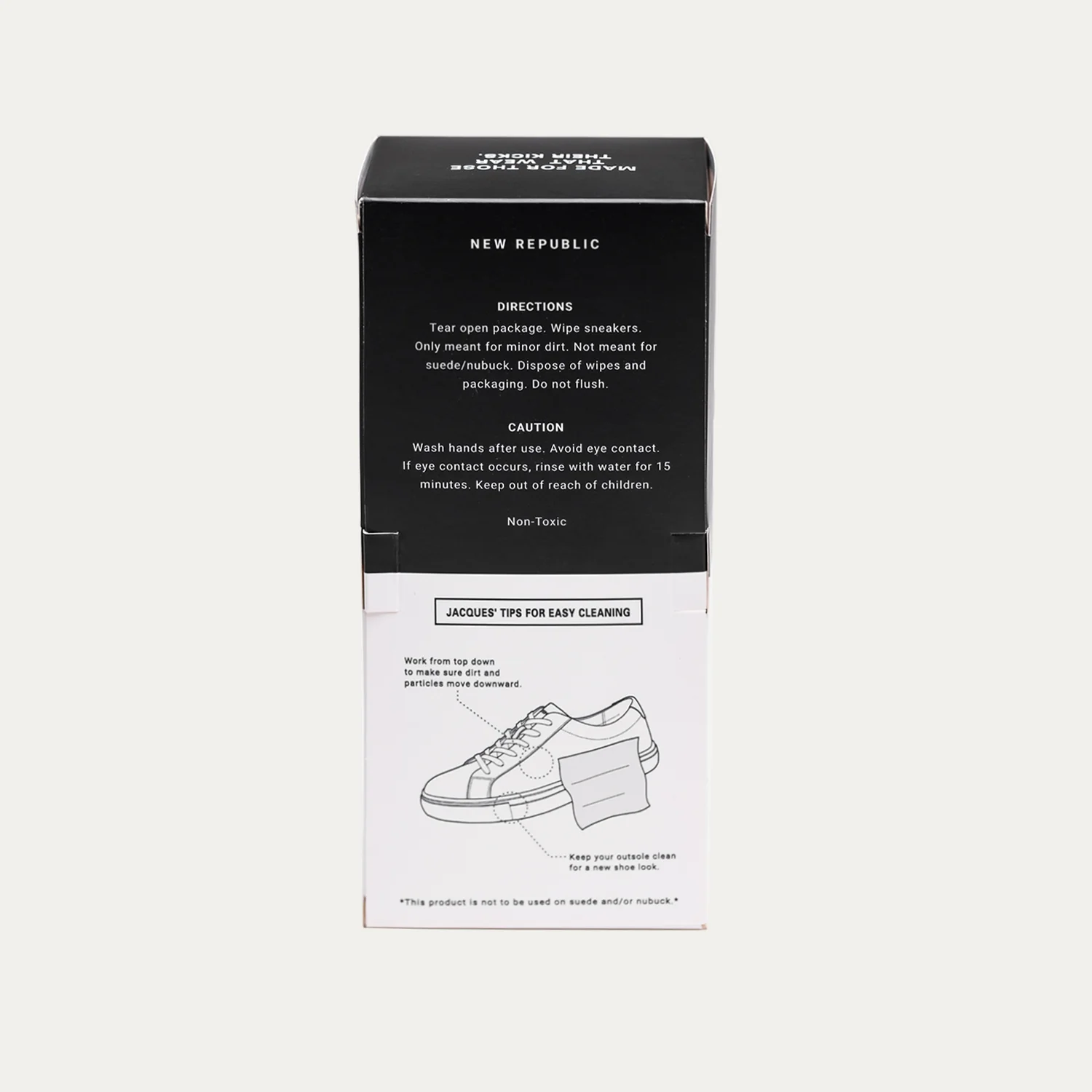 NR x Jacques Slade Sneaker Cleaning Wipes - 30 Pack - Image 6
