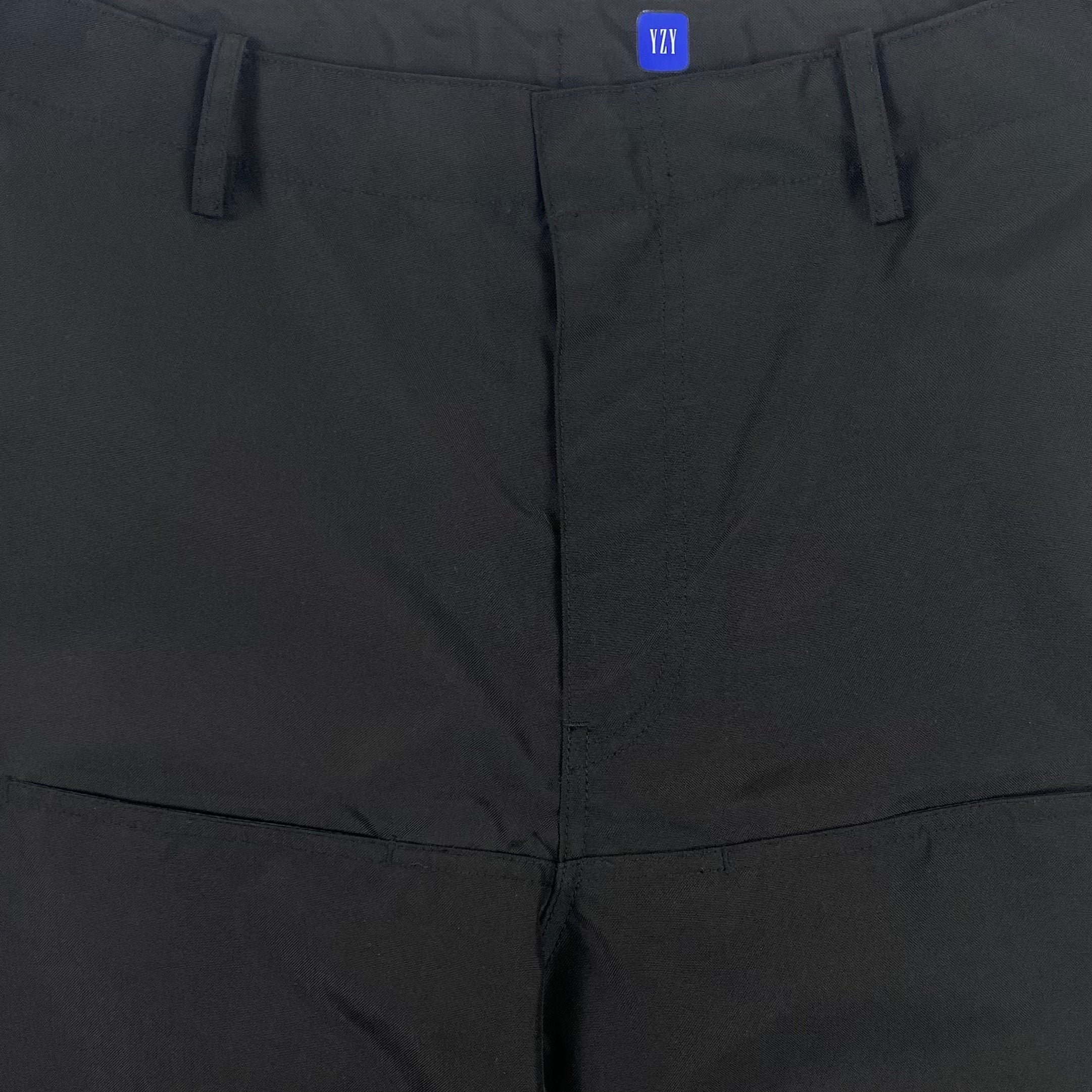 Yeezy Gap Engineered by Balenciaga Cordura Cargo Pants- True Black - Image 4