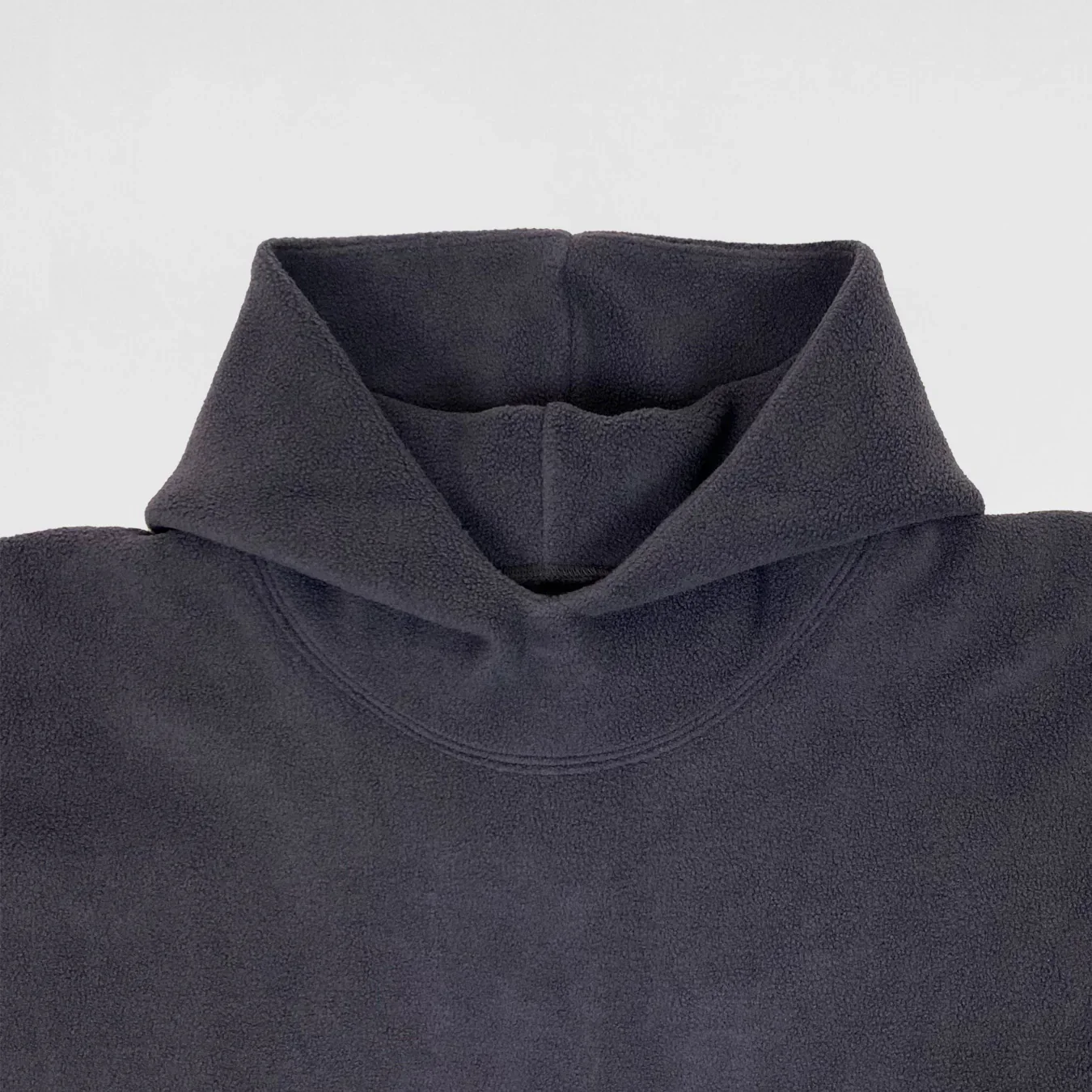 Yeezy Gap Engineered by Balenciaga Polar Fleece Padded Hoodie - Black - Image 3