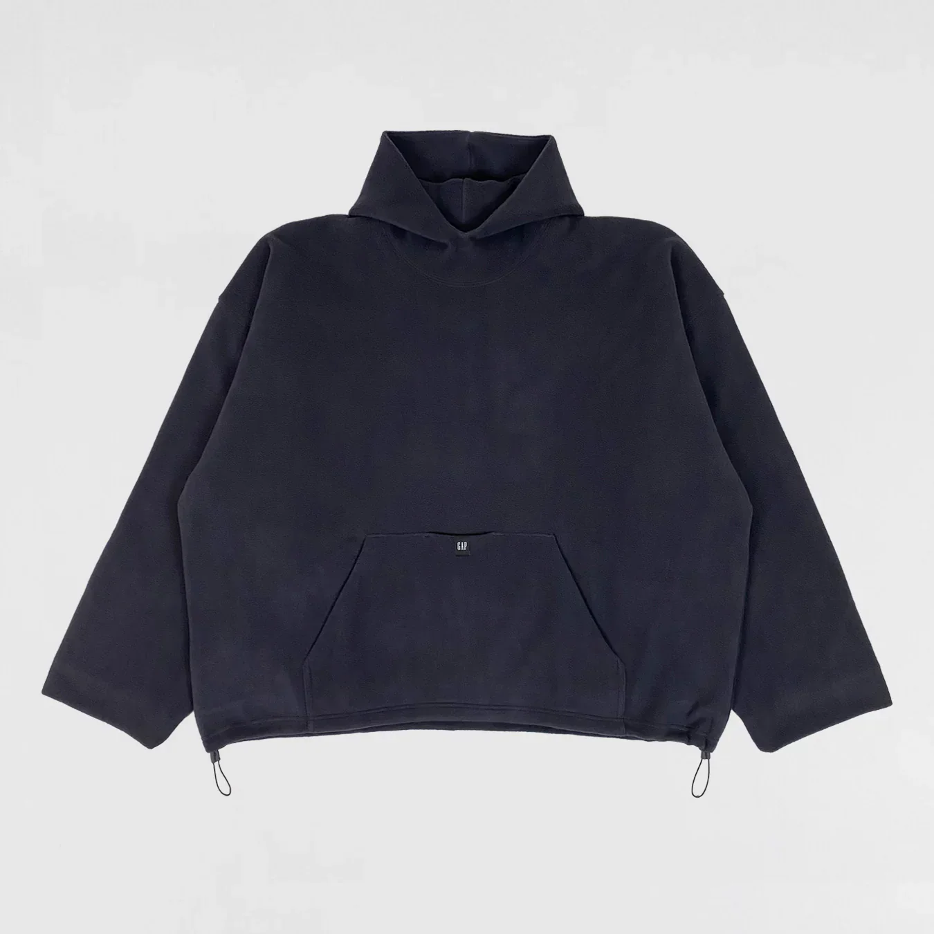Yeezy Gap Engineered by Balenciaga Polar Fleece Padded Hoodie - Dark Grey - Image 2