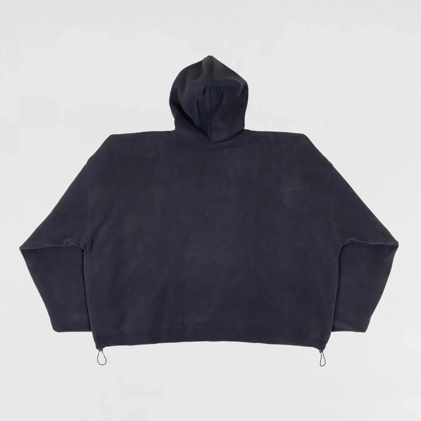 Yeezy Gap Engineered by Balenciaga Polar Fleece Padded Hoodie - Dark Grey - Image 3