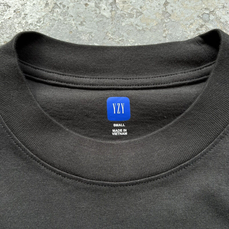 Yeezy Gap H02 REGULAR FIT SS TEE BLACK 4 - Image 3