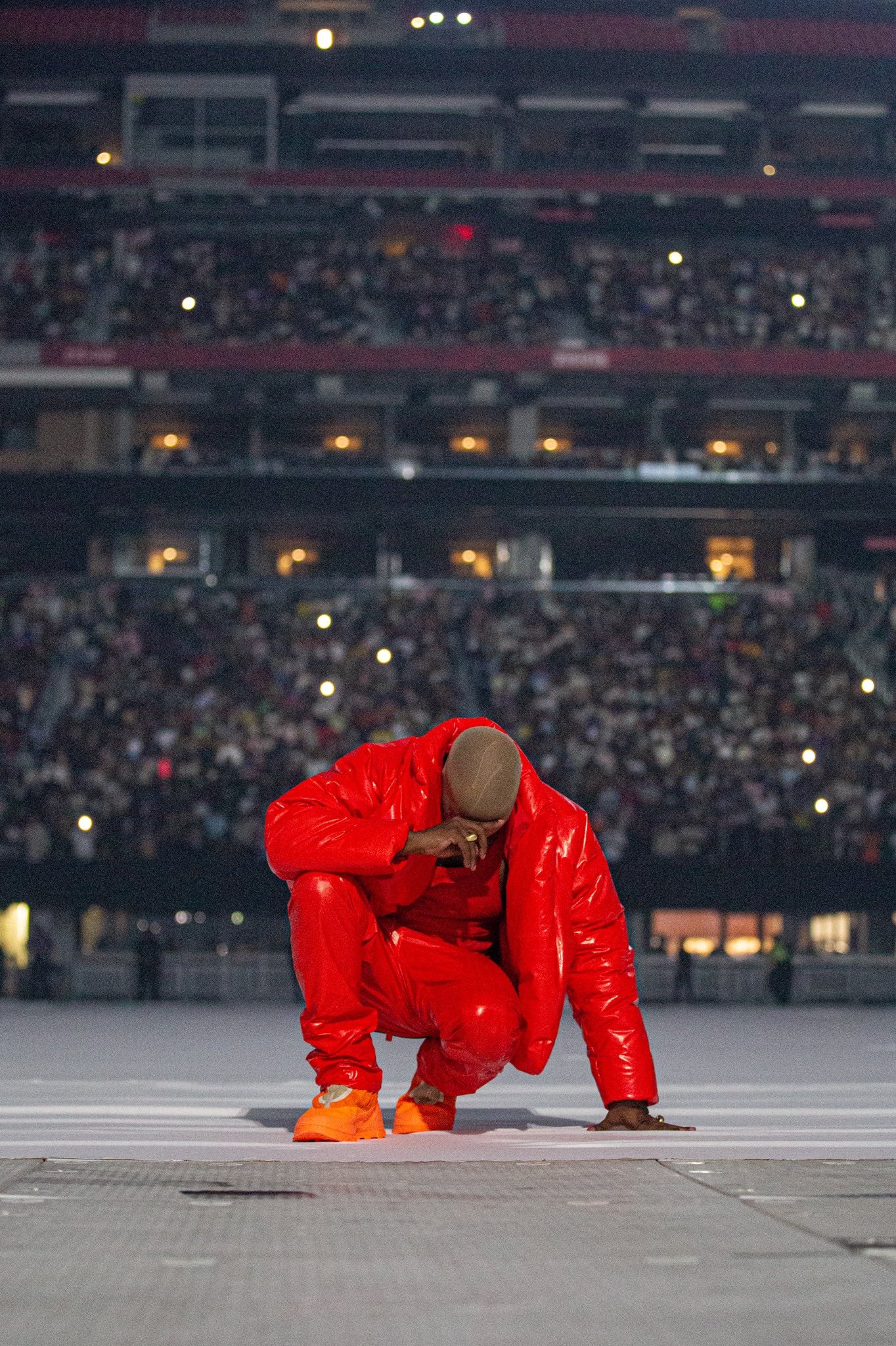 Yeezy Gap Round Jacket 'Red' - Image 3